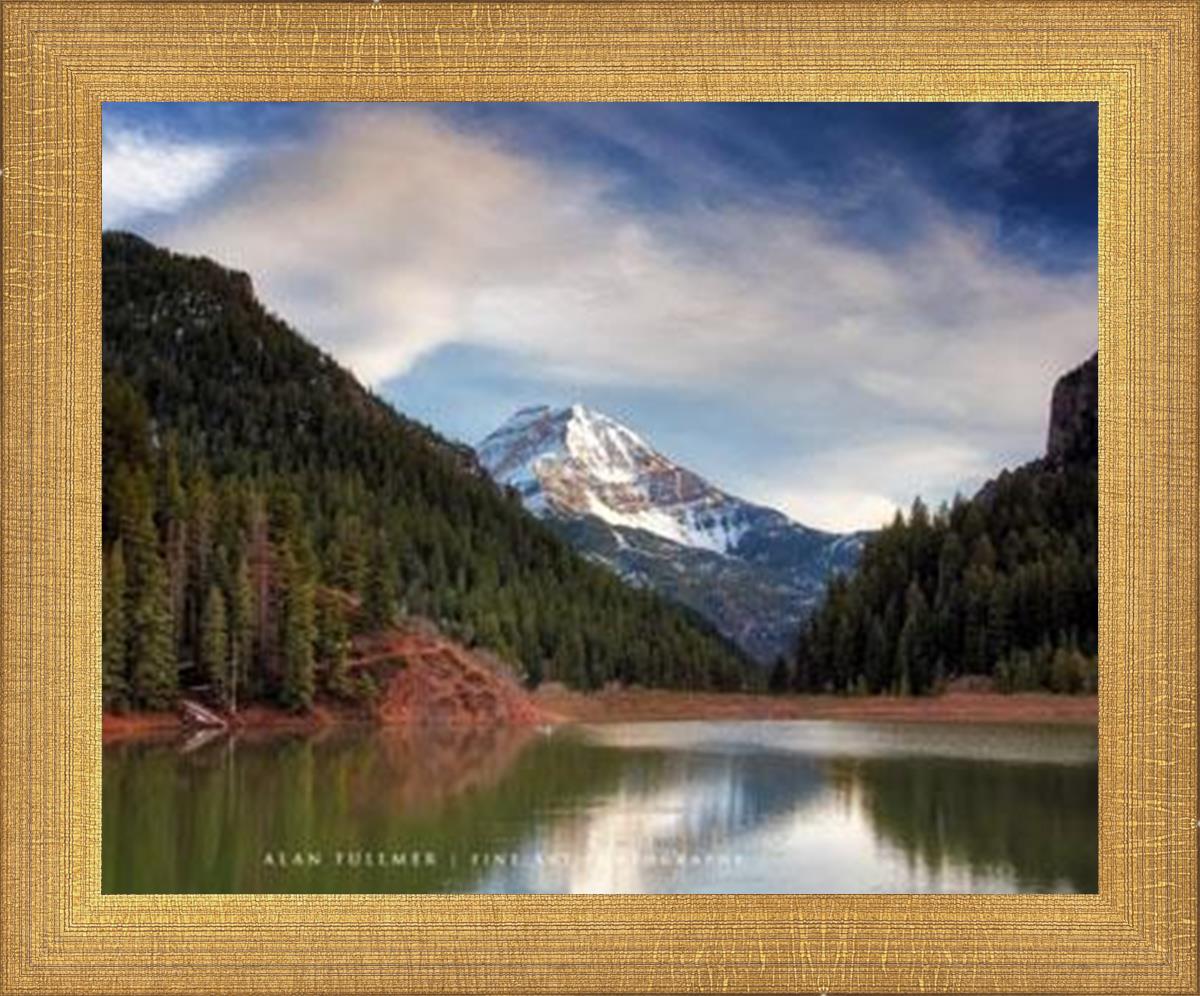 Timpanogos From Tibblefork Reservoir