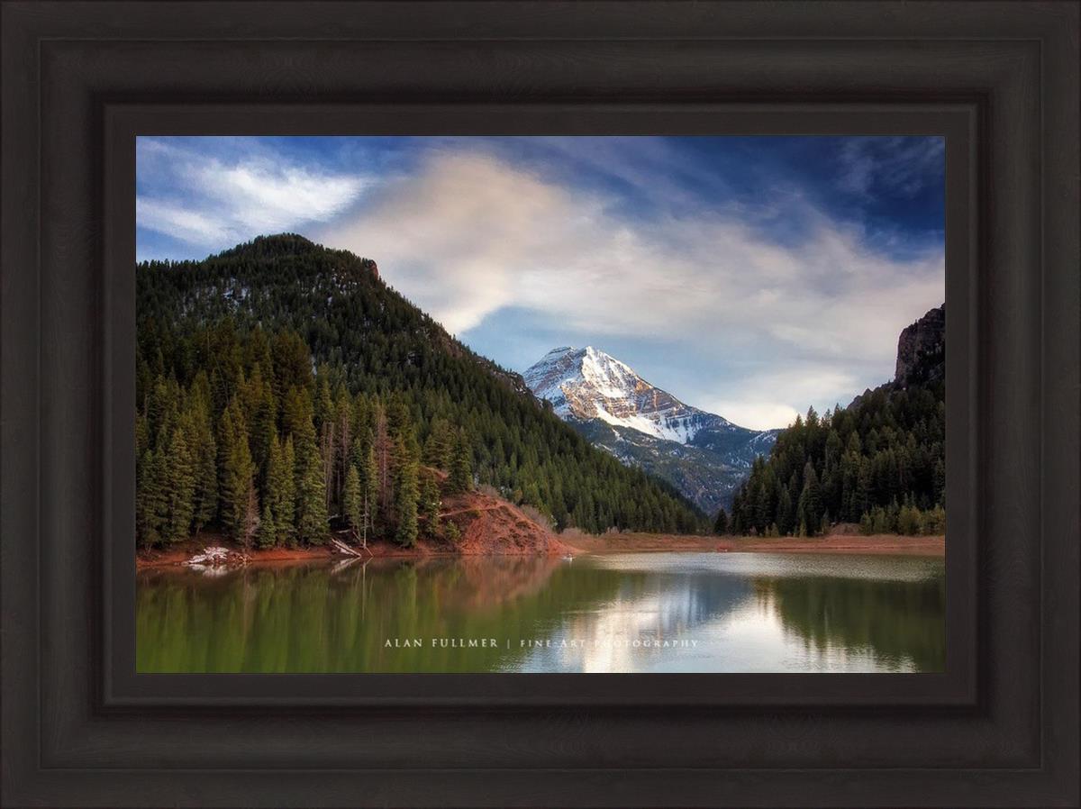 Timpanogos From Tibblefork Reservoir