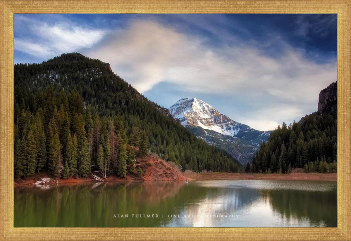 Timpanogos From Tibblefork Reservoir