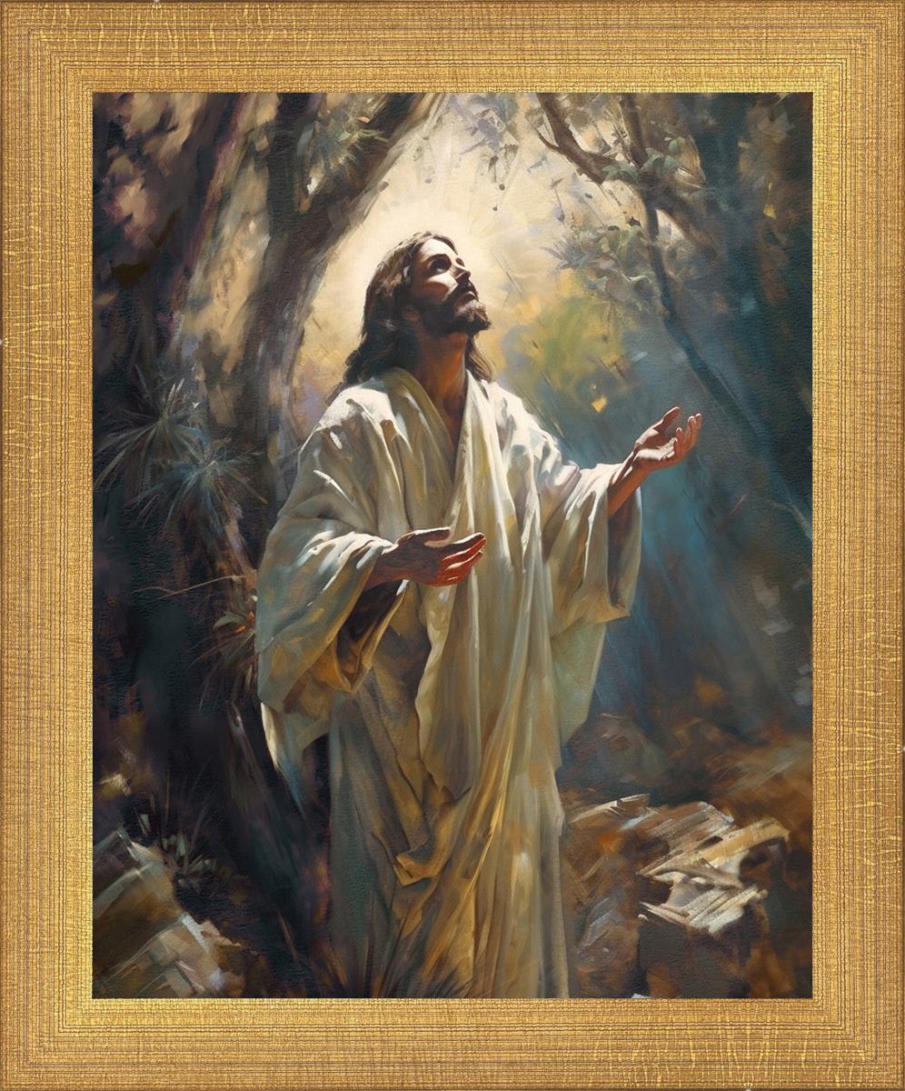 Jesus Prays in the Garden of Gethsemane