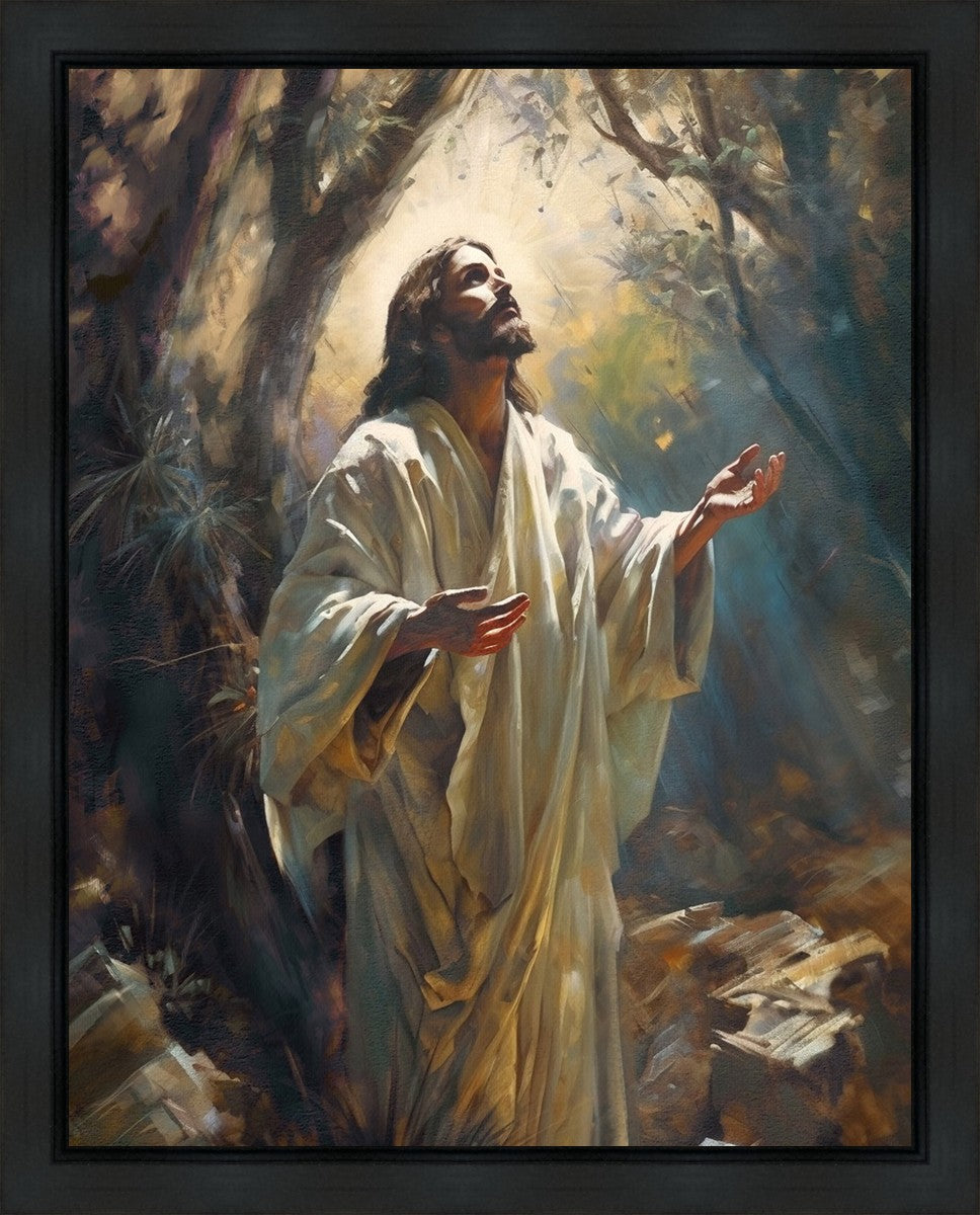 Jesus Prays in the Garden of Gethsemane