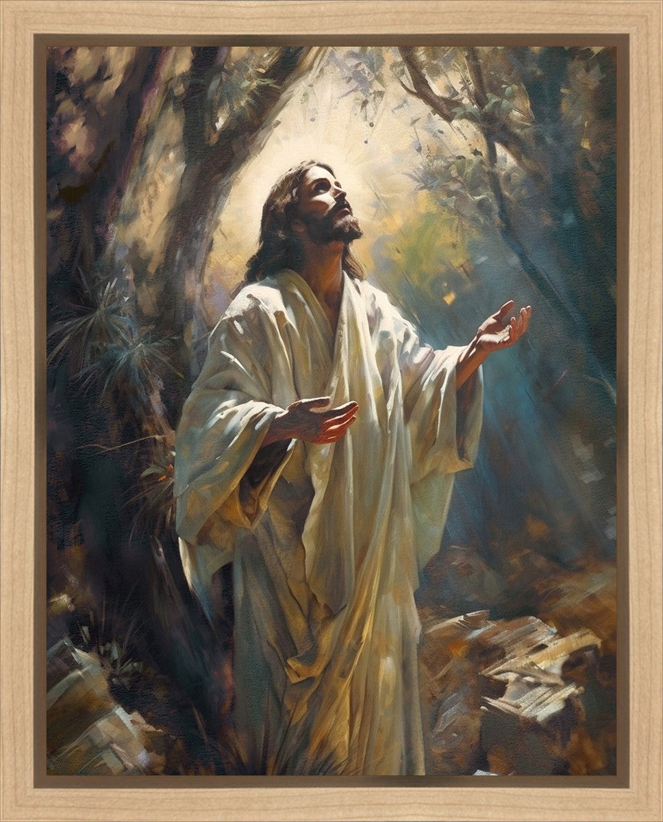 Jesus Prays in the Garden of Gethsemane