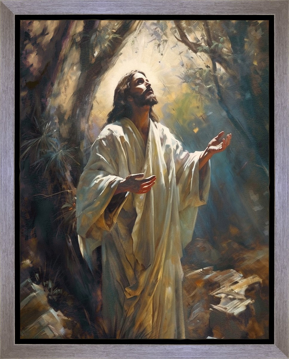 Jesus Prays in the Garden of Gethsemane