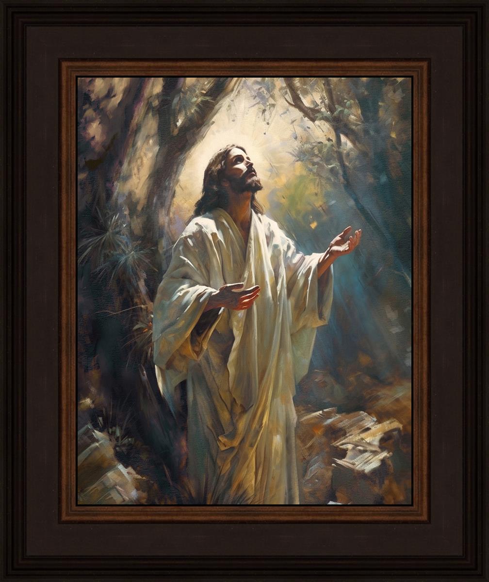 Jesus Prays in the Garden of Gethsemane