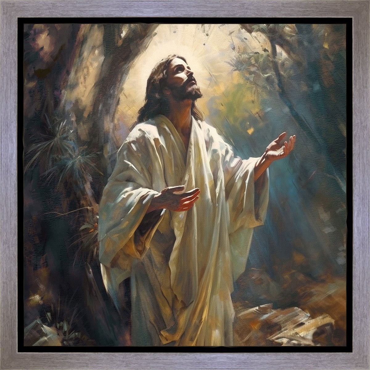 Jesus Prays in the Garden of Gethsemane
