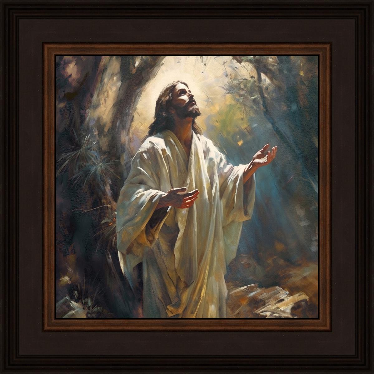 Jesus Prays in the Garden of Gethsemane