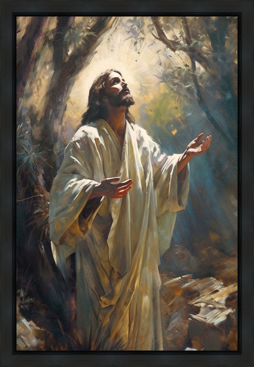 Jesus Prays in the Garden of Gethsemane