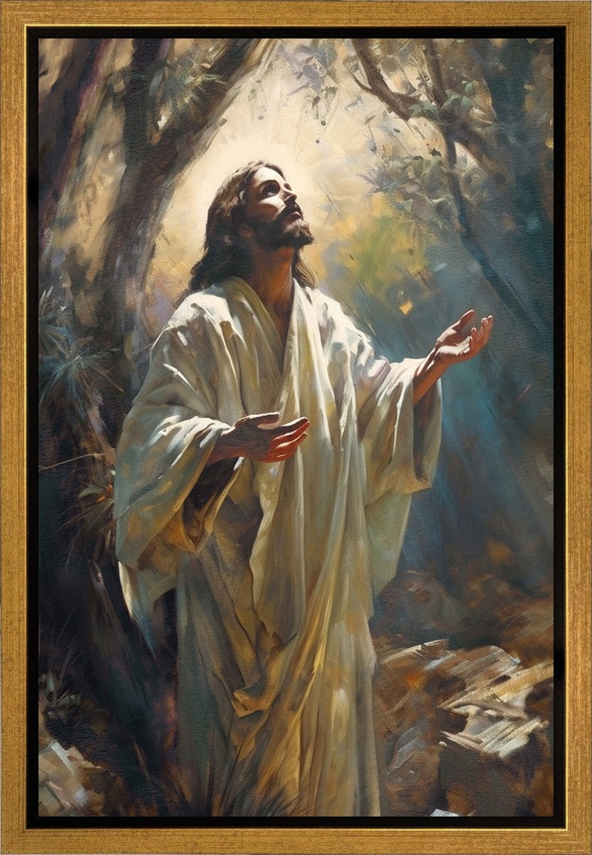 Jesus Prays in the Garden of Gethsemane