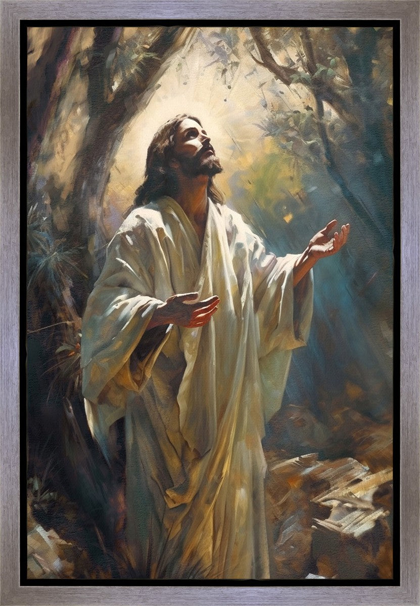 Jesus Prays in the Garden of Gethsemane