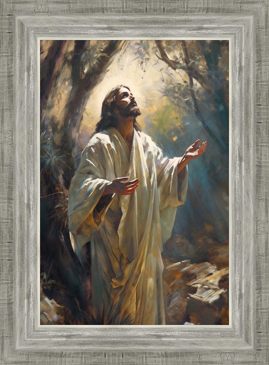 Jesus Prays in the Garden of Gethsemane