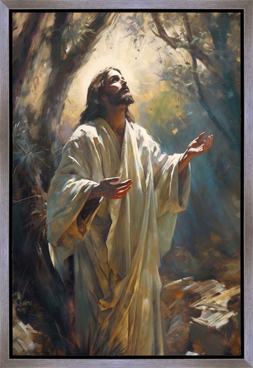 Jesus Prays in the Garden of Gethsemane