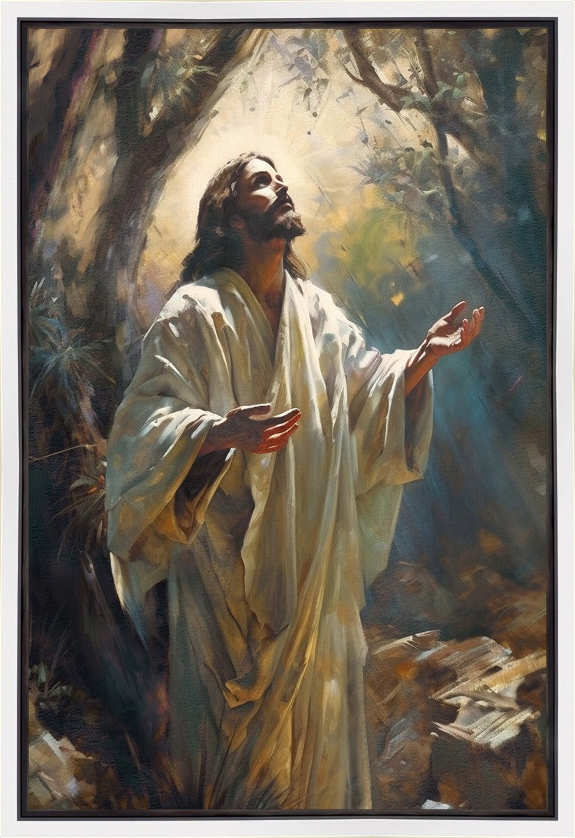 Jesus Prays in the Garden of Gethsemane