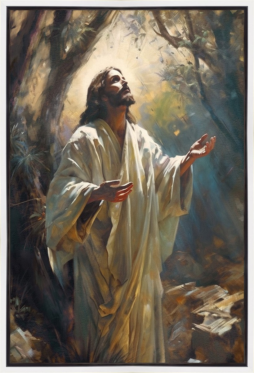 Jesus Prays in the Garden of Gethsemane