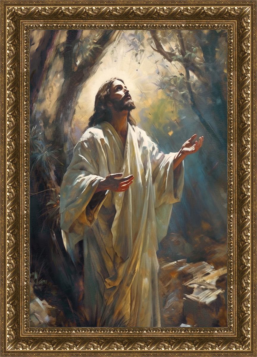 Jesus Prays in the Garden of Gethsemane