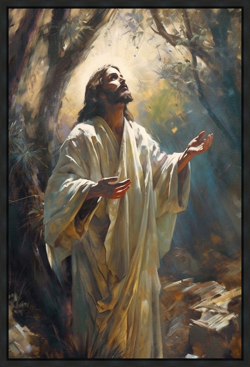 Jesus Prays in the Garden of Gethsemane
