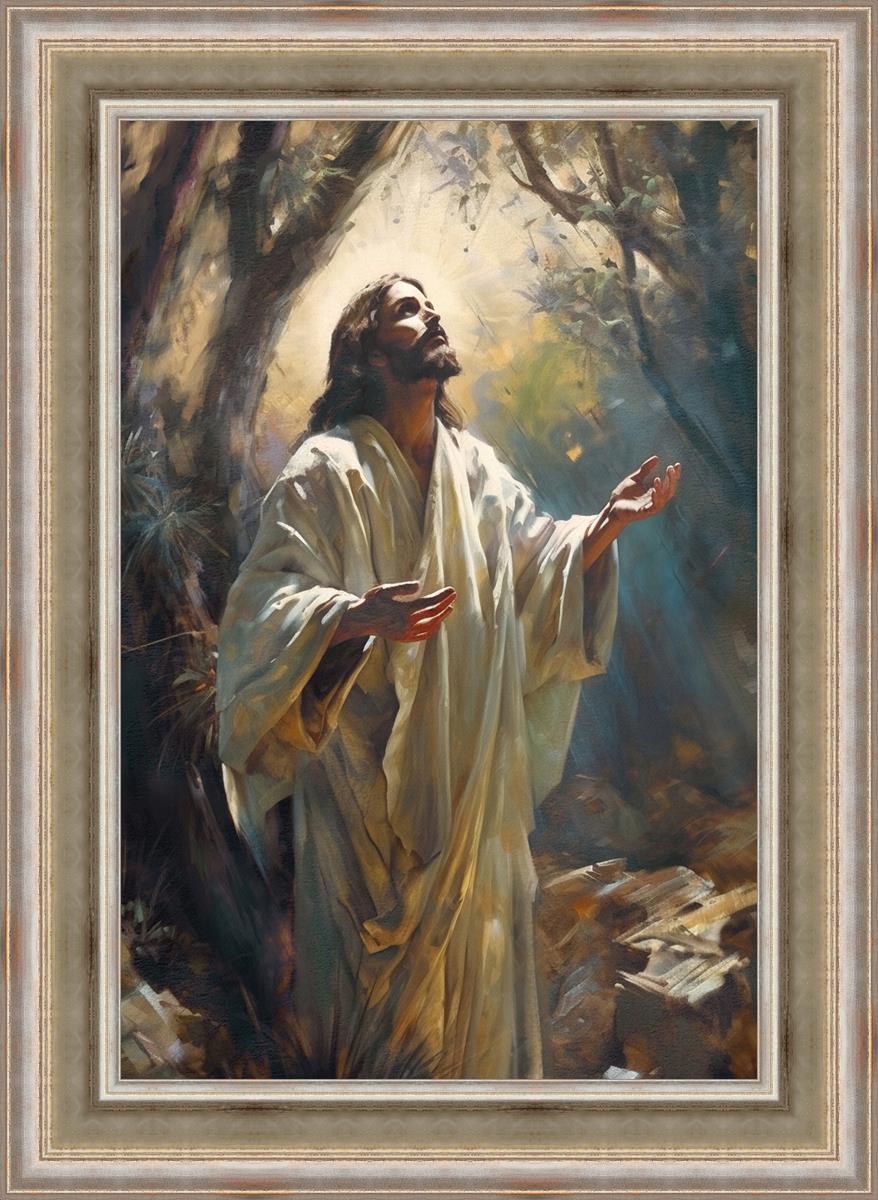 Jesus Prays in the Garden of Gethsemane