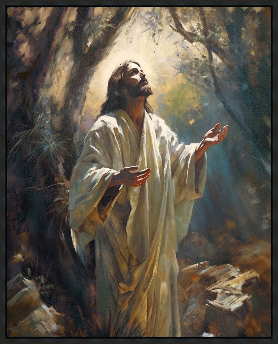 Jesus Prays in the Garden of Gethsemane