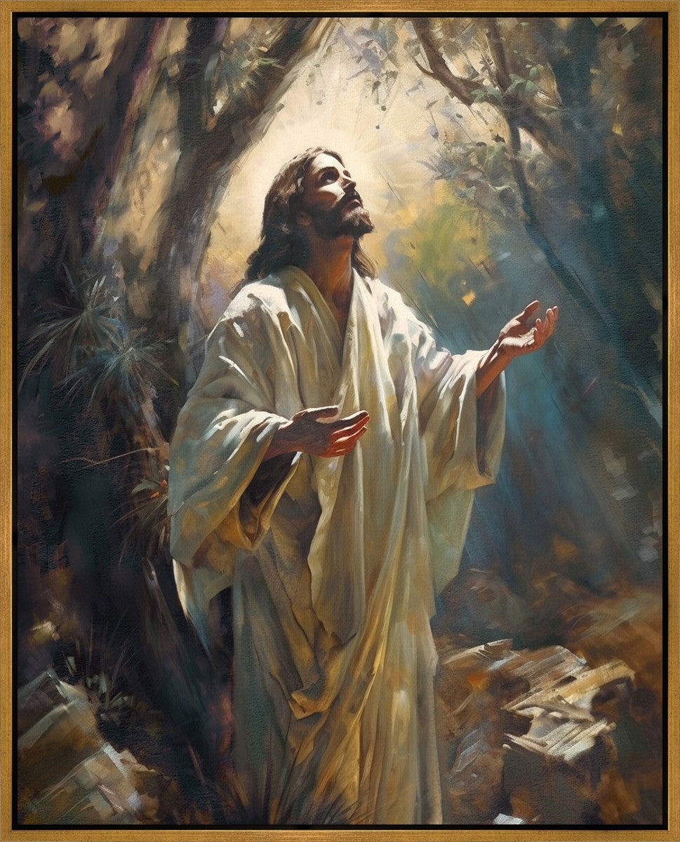 Jesus Prays in the Garden of Gethsemane