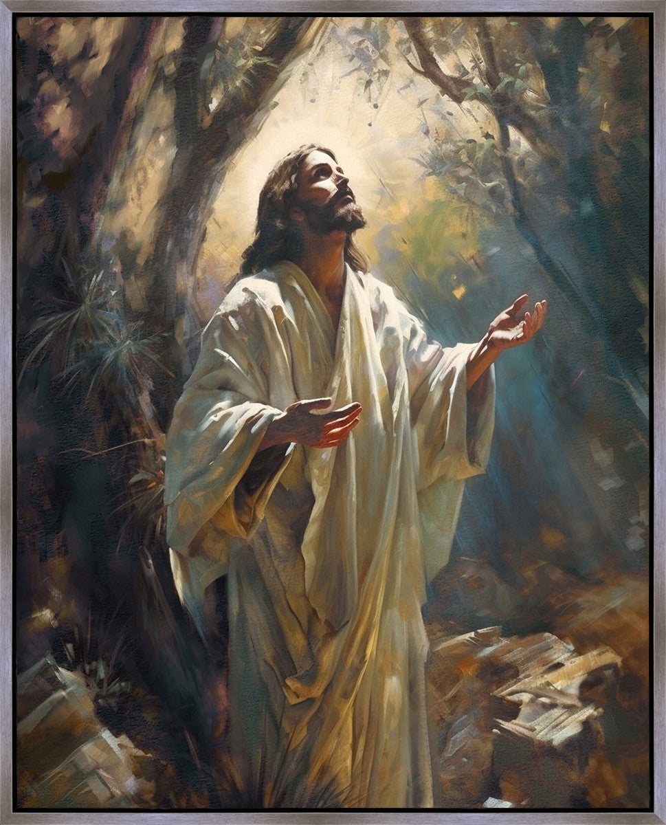 Jesus Prays in the Garden of Gethsemane