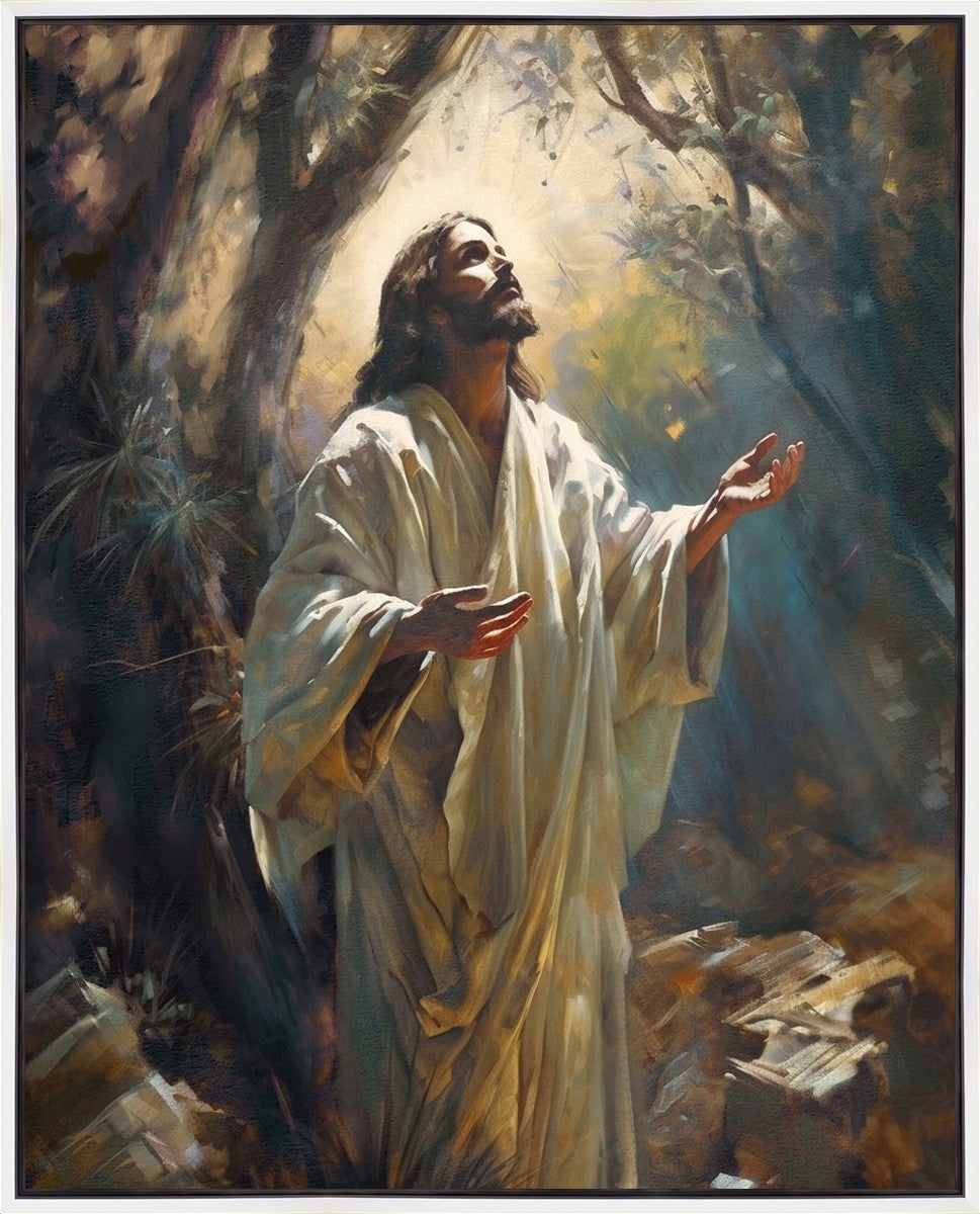 Jesus Prays in the Garden of Gethsemane