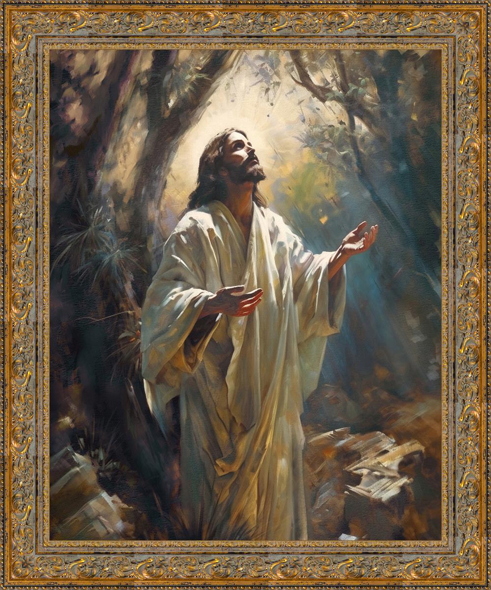 Jesus Prays in the Garden of Gethsemane