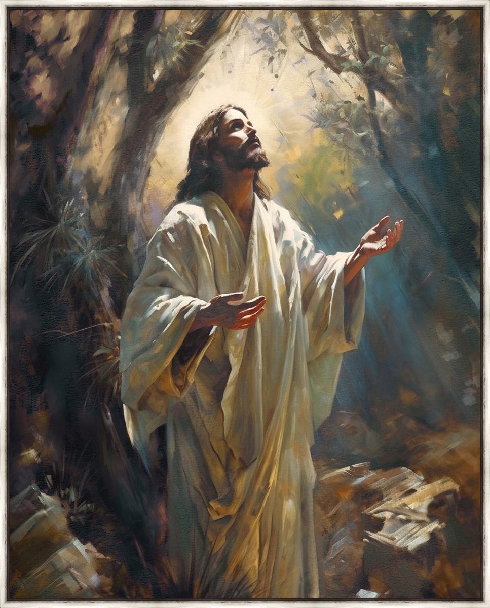 Jesus Prays in the Garden of Gethsemane