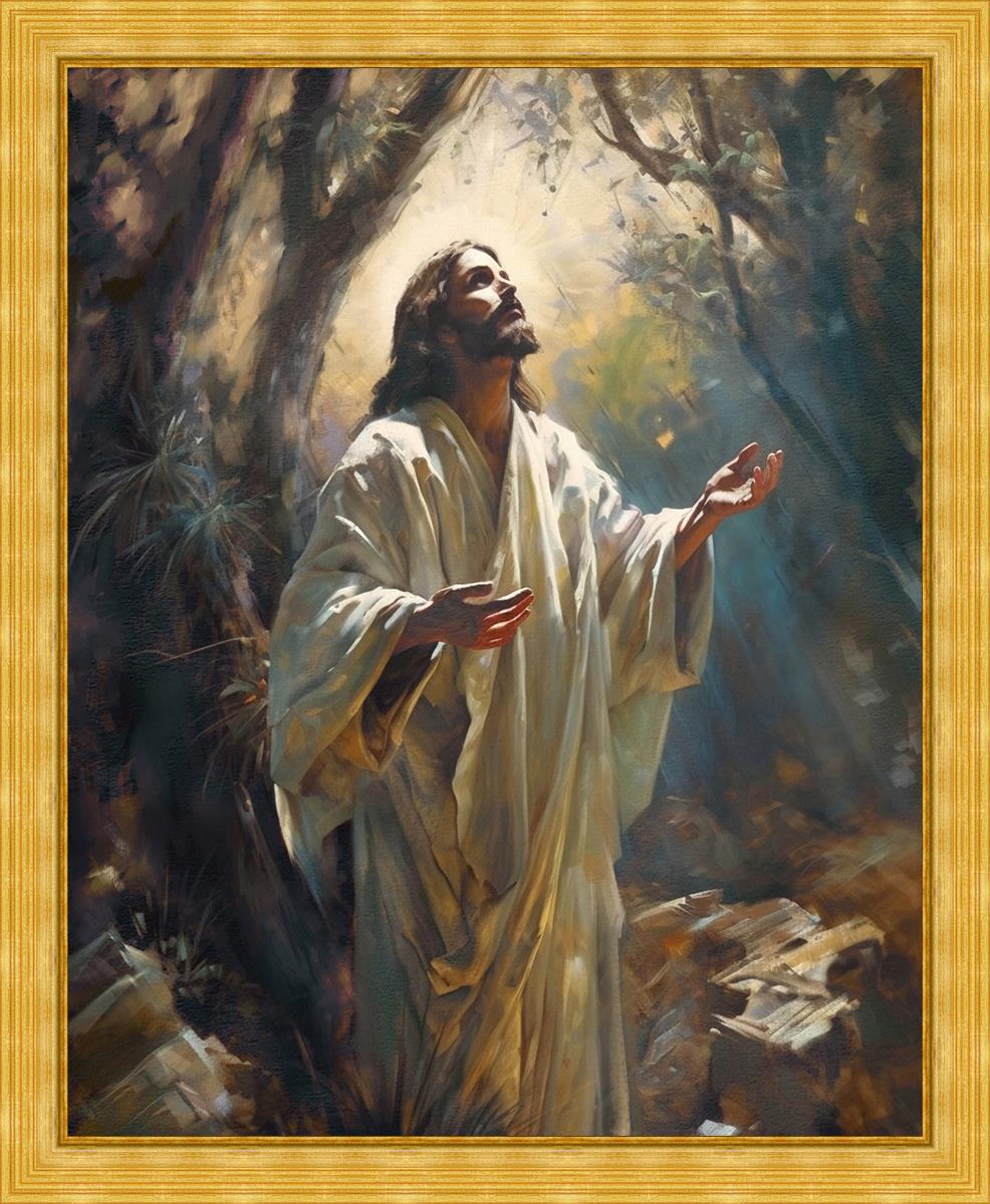 Jesus Prays in the Garden of Gethsemane