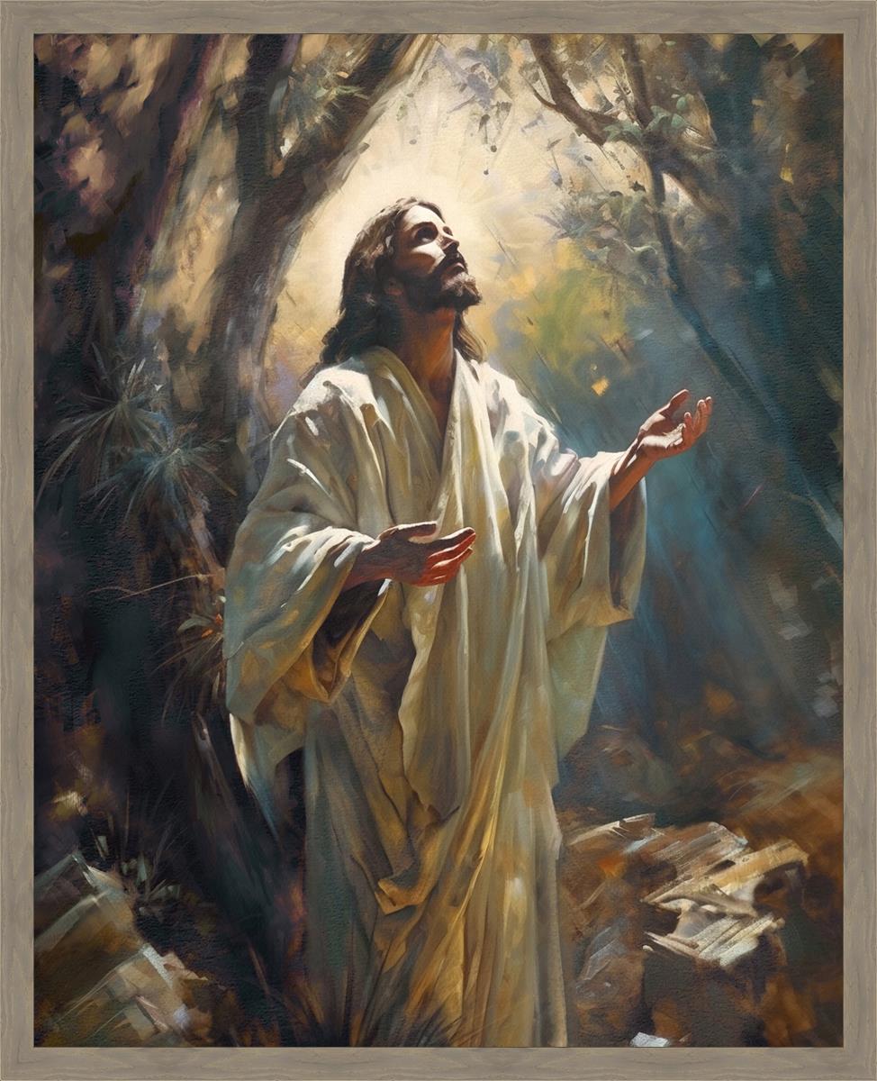 Jesus Prays in the Garden of Gethsemane