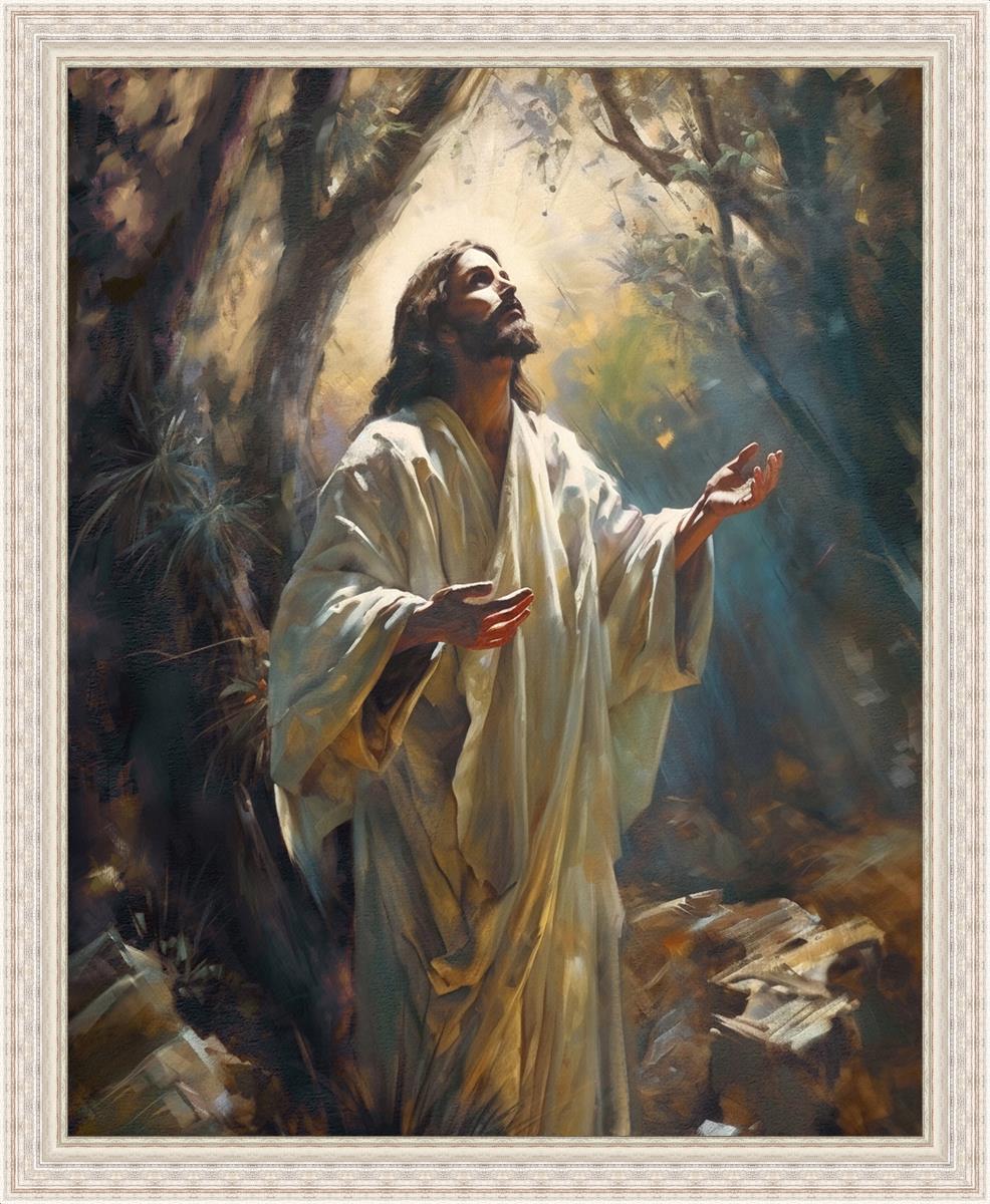 Jesus Prays in the Garden of Gethsemane