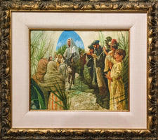 Savior's Triumphal Entry into Jerusalem Original Artwork