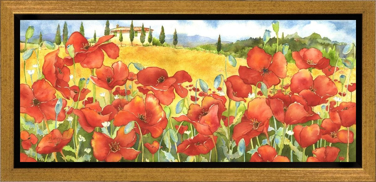 On the Road to Pienza Gallery Wrap