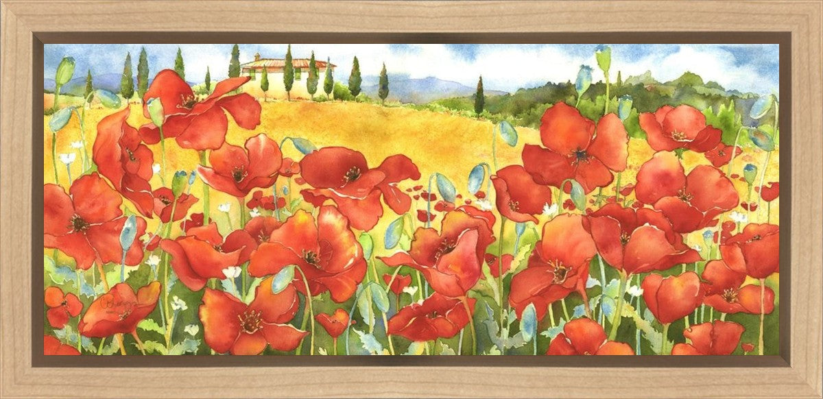 On the Road to Pienza Gallery Wrap