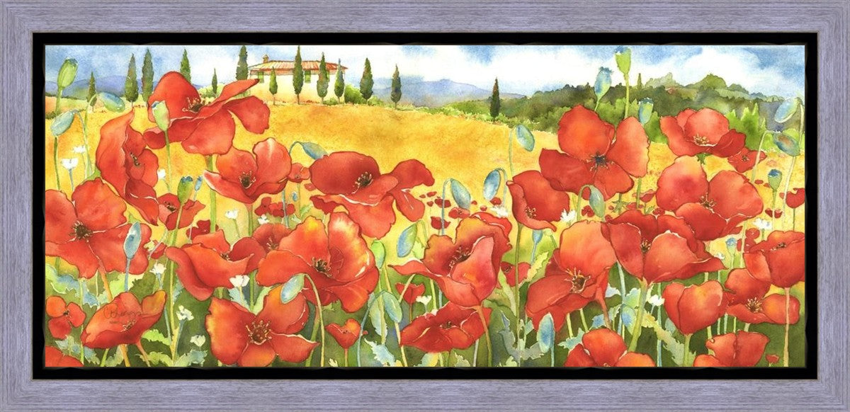 On the Road to Pienza Gallery Wrap