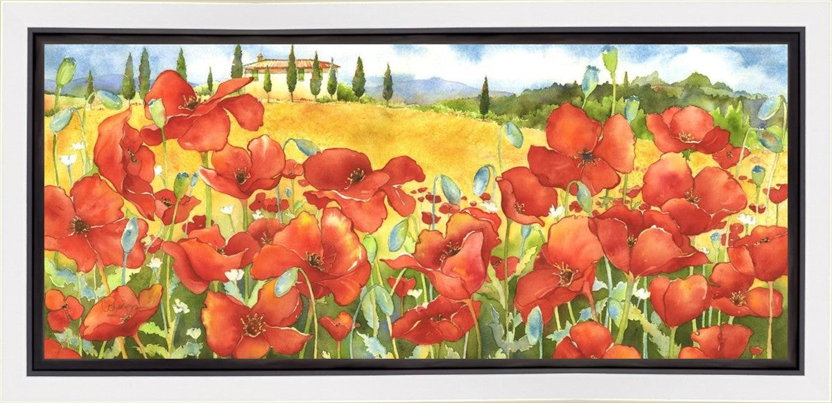 On the Road to Pienza Gallery Wrap