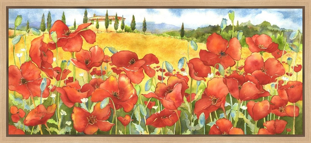 On the Road to Pienza Gallery Wrap