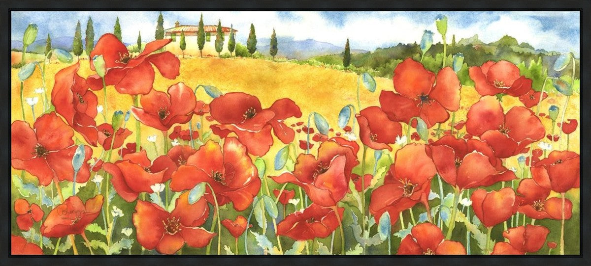 On the Road to Pienza Gallery Wrap