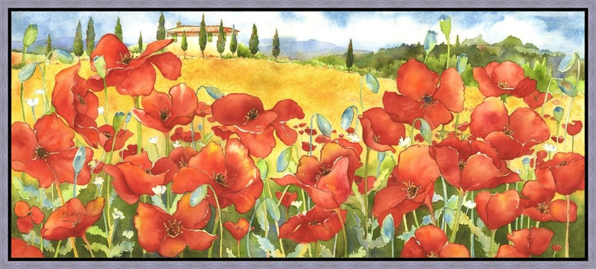 On the Road to Pienza Gallery Wrap