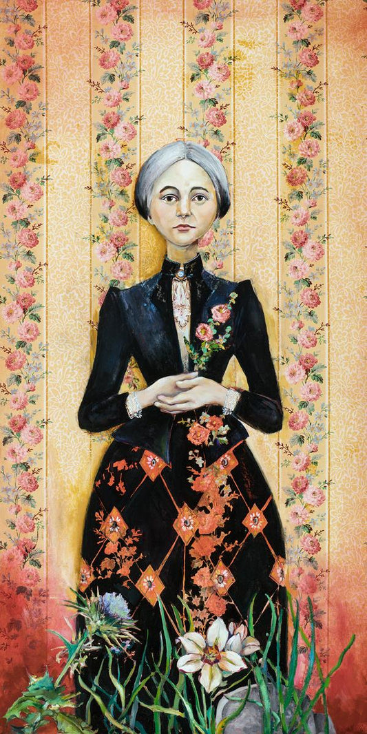 Thistles And Lilies Abigail Starbuck Coffin