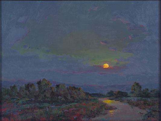 Moonlight Over Snake River Original Artwork