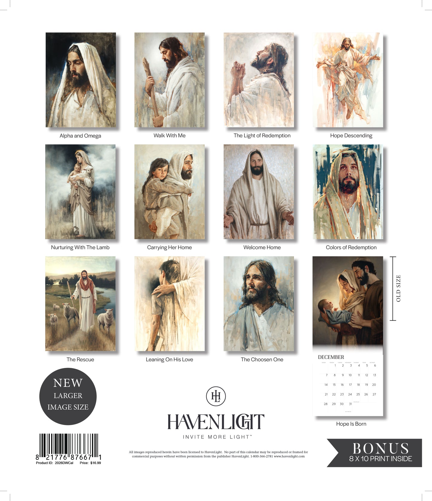 2026 Dan Wilson Desktop Calendar