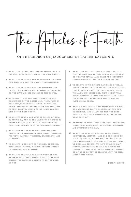 Articles of Faith