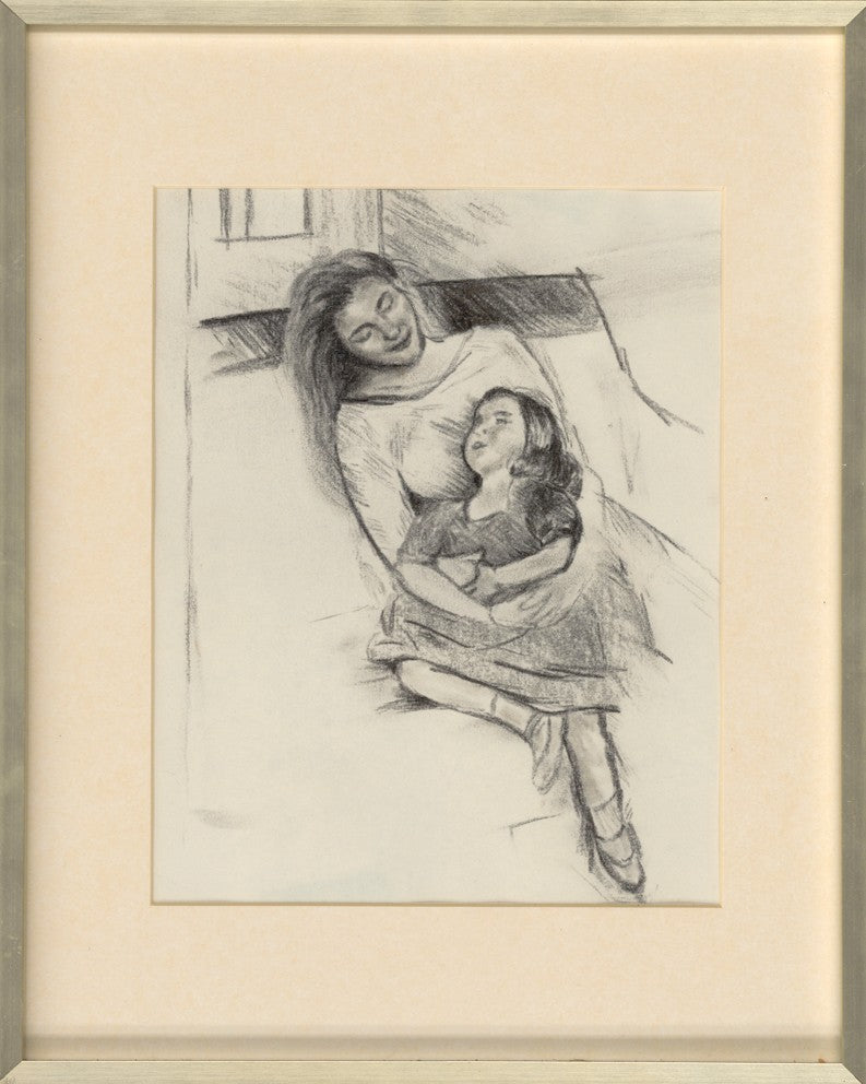 ‘Mother Garden’ (After Cassatt, 1908)