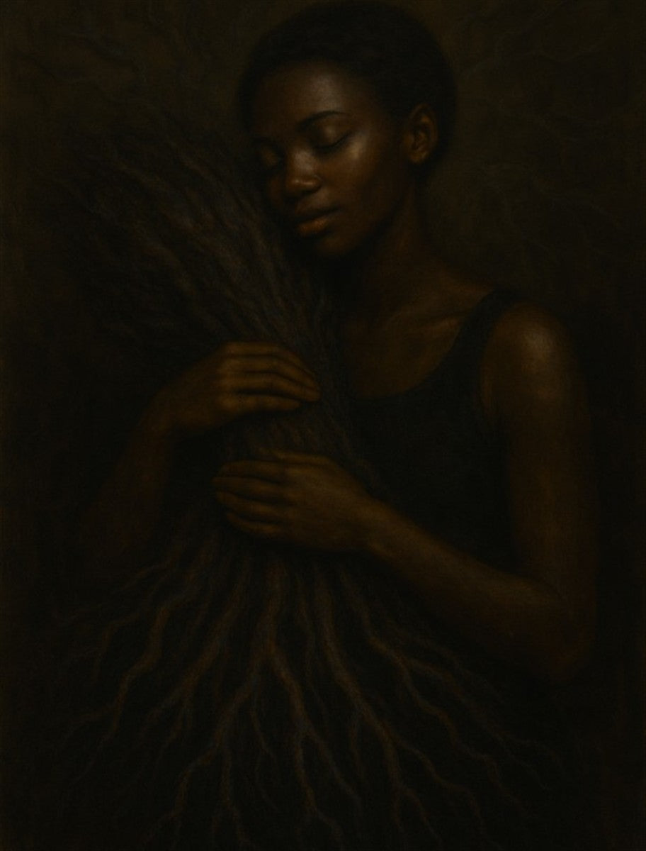 Faith is a Dark Ray to The Soul Original Artwork