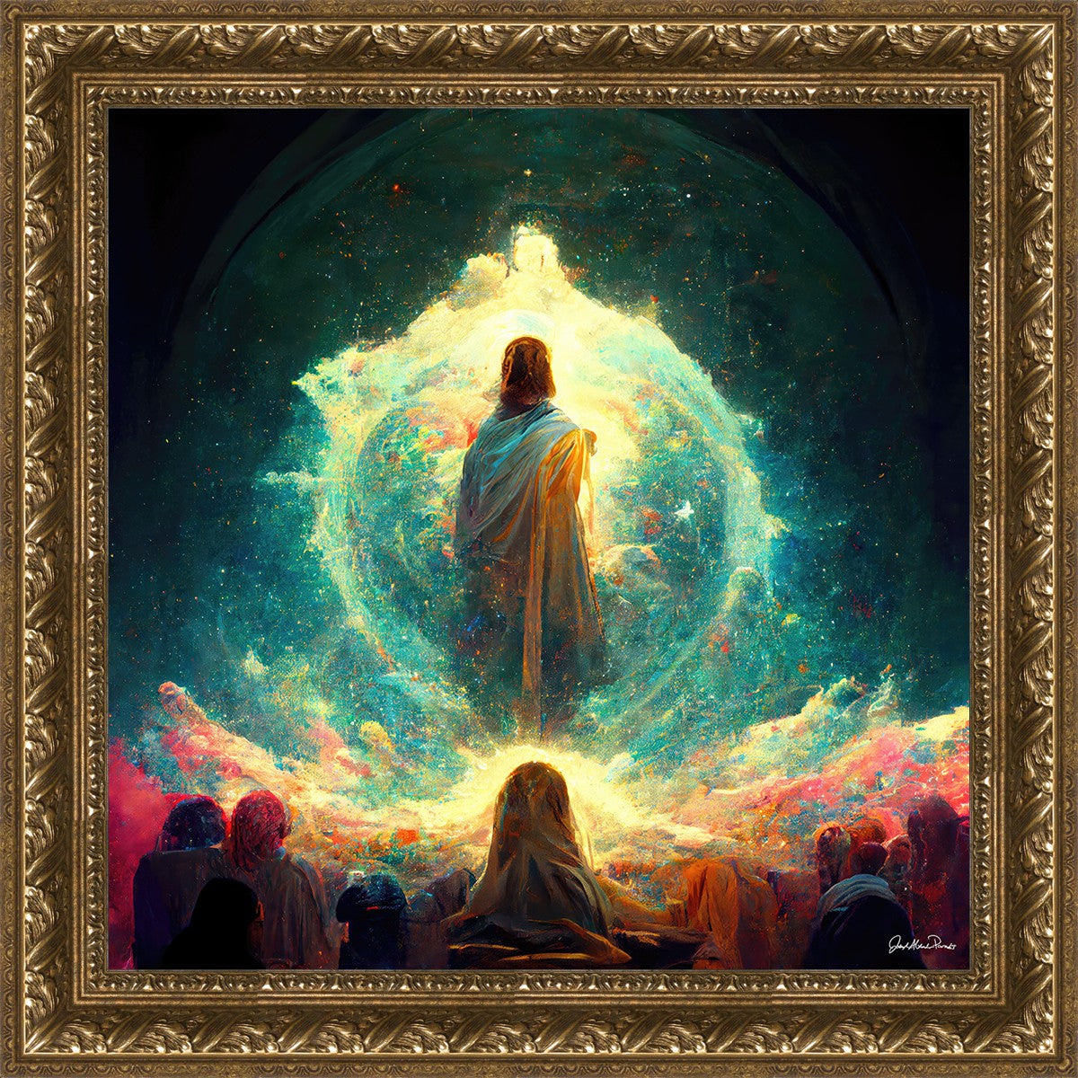 Jesusページ Jesus Christ The Creator by Joseph Alexander Paradis Christ facing