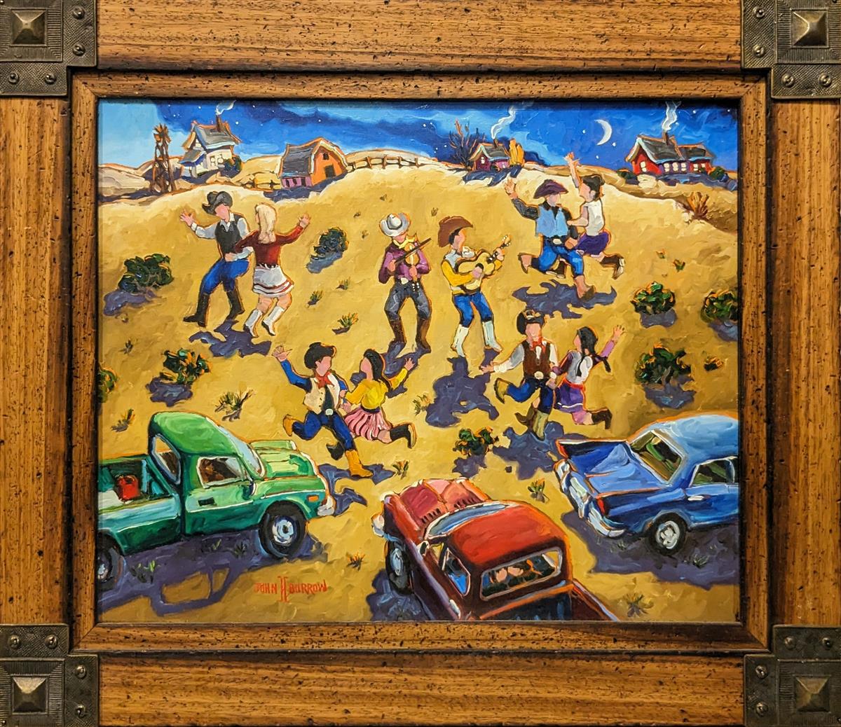 Square Dancing Original Artwork