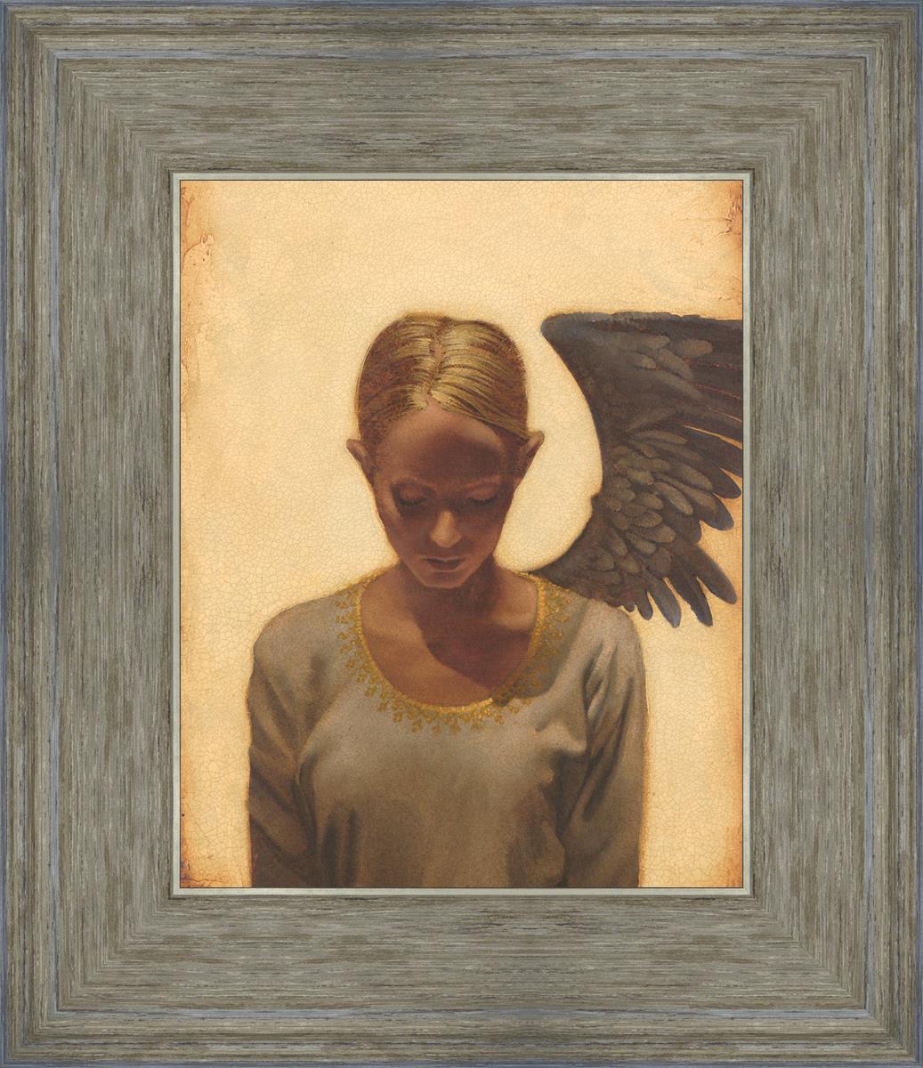 Sleeper Lost In Dreams by James Christensen angel with one wing