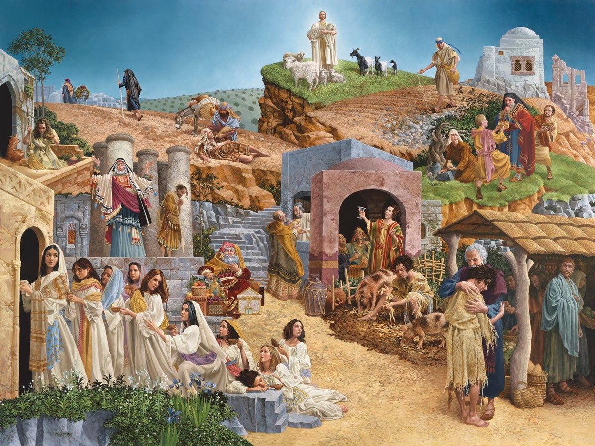 James C. Christensen Original Paintings and Artwork - Havenlight