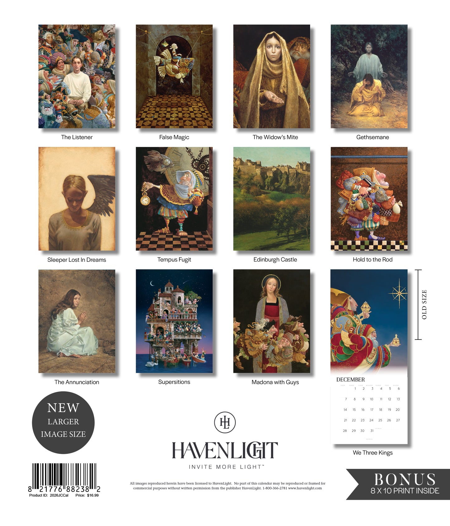 2026 James Christensen Calendar