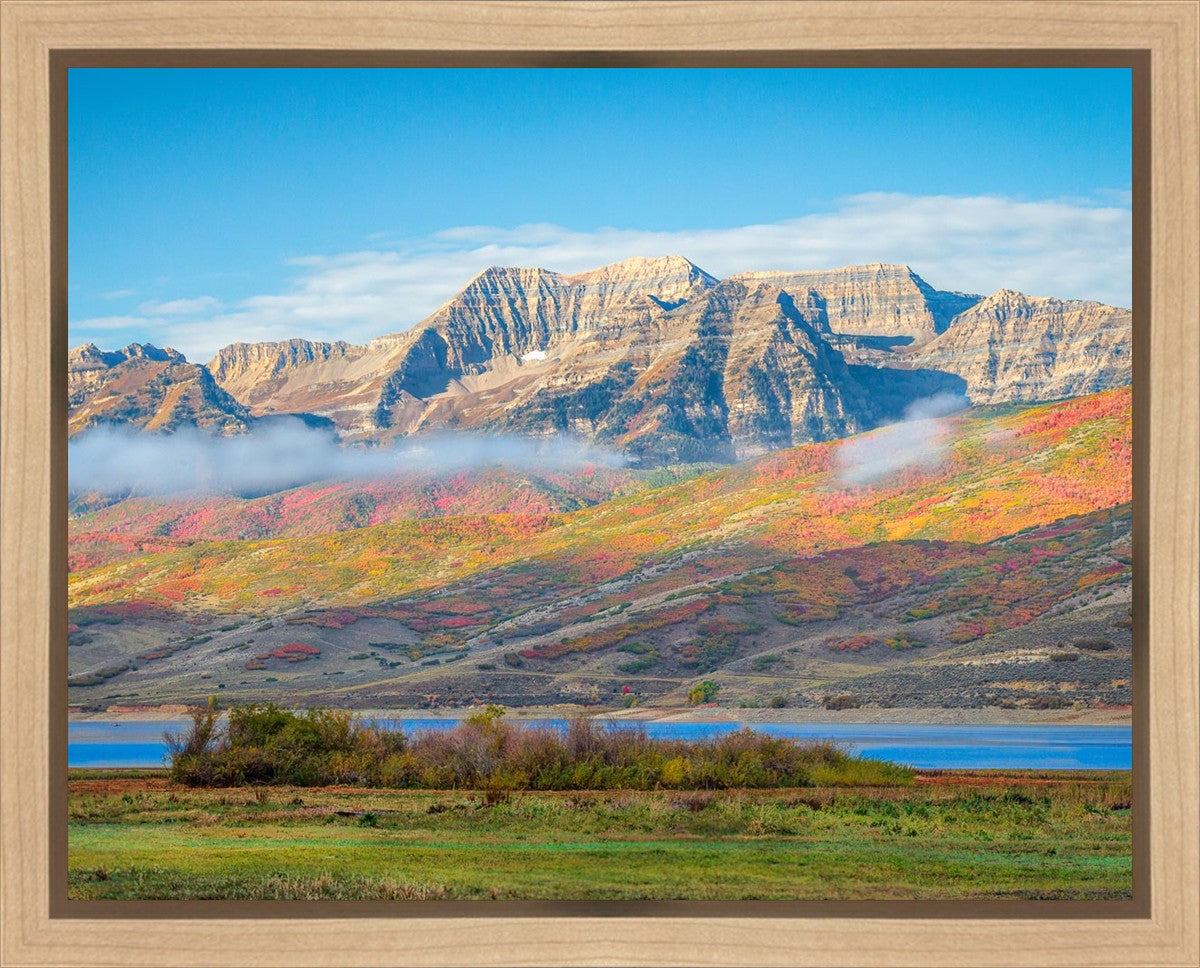 Autumn Splendor Over Timpanogos