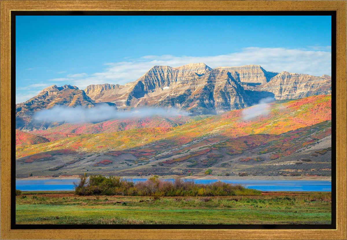 Autumn Splendor Over Timpanogos